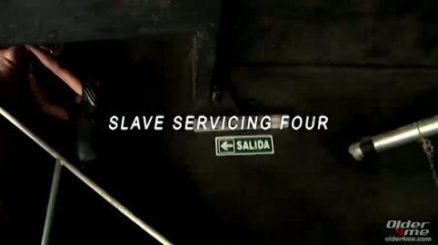 Photo of Slave Servicing Four